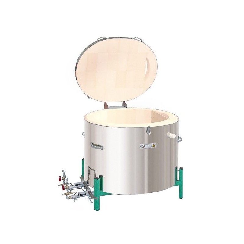 CBG 280 Forno gas ovale a pozzetto 1320°