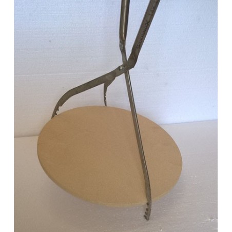 RAK77 Pinza ACCIAIO PROFESSIONALE con denti - cm.100