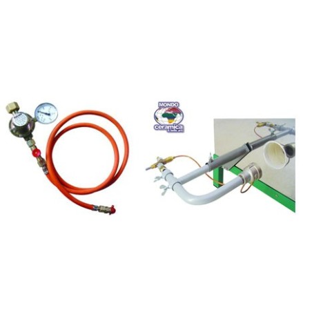 RAK90K+91 Bruciatore Professionale e regolatore per forni gas