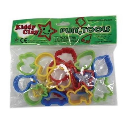 CVR10577 KIDDY CLAY - 16 FORMINE PER PLASTILINA – BUSTA 