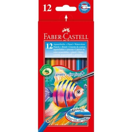 FC114413 MATITE COLORATE ACQUARELLABILI 12pz