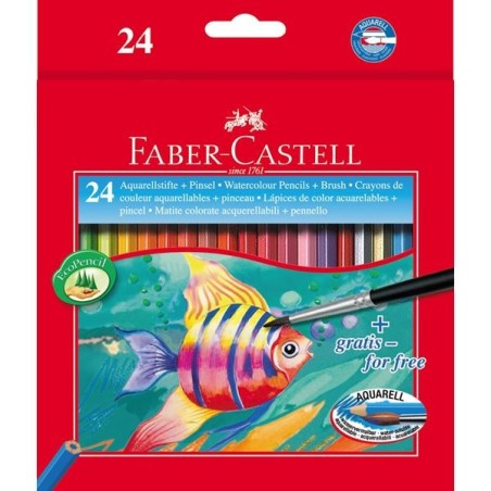 FC114425 MATITE COLORATE ACQUARELLABILI 24pz