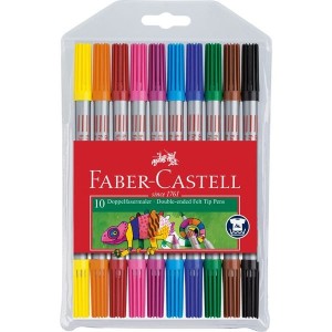 FC151110 PENNARELLI DOPPIA PUNTA 10pz