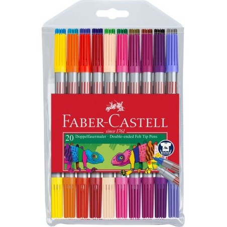 FC151119 PENNARELLI DOPPIA PUNTA 20pz