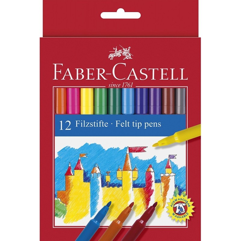 FC554212 PENNARELLI PUNTA FINE 12pz
