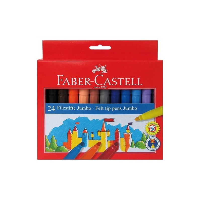 FC554324 PENNARELLI PUNTA GROSSA 24pz
