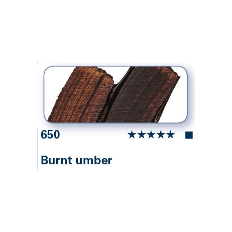 Terra d'ombra Bruciata 650 - College Olio Schmincke