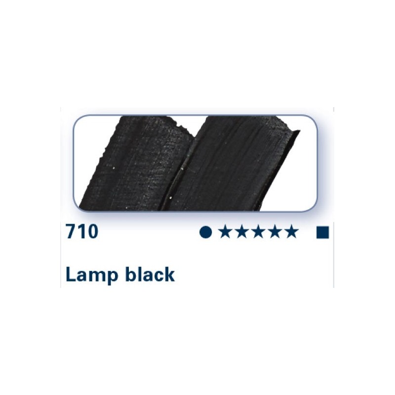 Lamp Black 710 - College Olio Schmincke