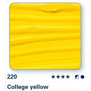 College Giallo 220 - College Acrylic Schmincke