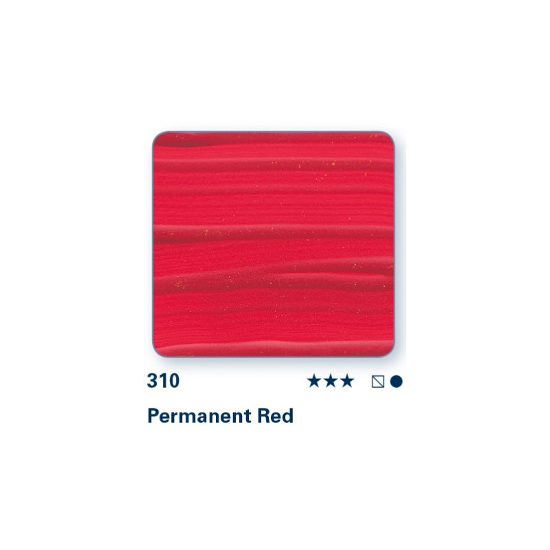 Rosso permanente 310 - College Acrylic Schmincke