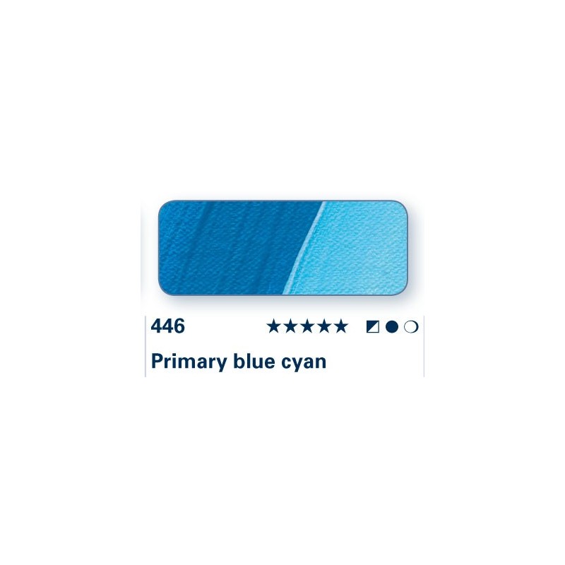 Blu cyan primario 446 - Acrilico Akademie Schmincke
