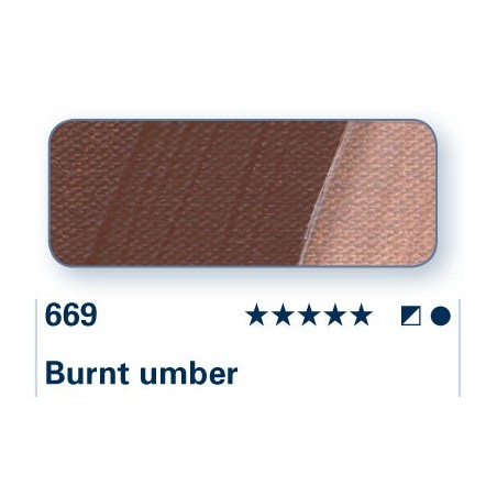Terra d'ombra bruciata 669 - Acrilico Akademie Schmincke