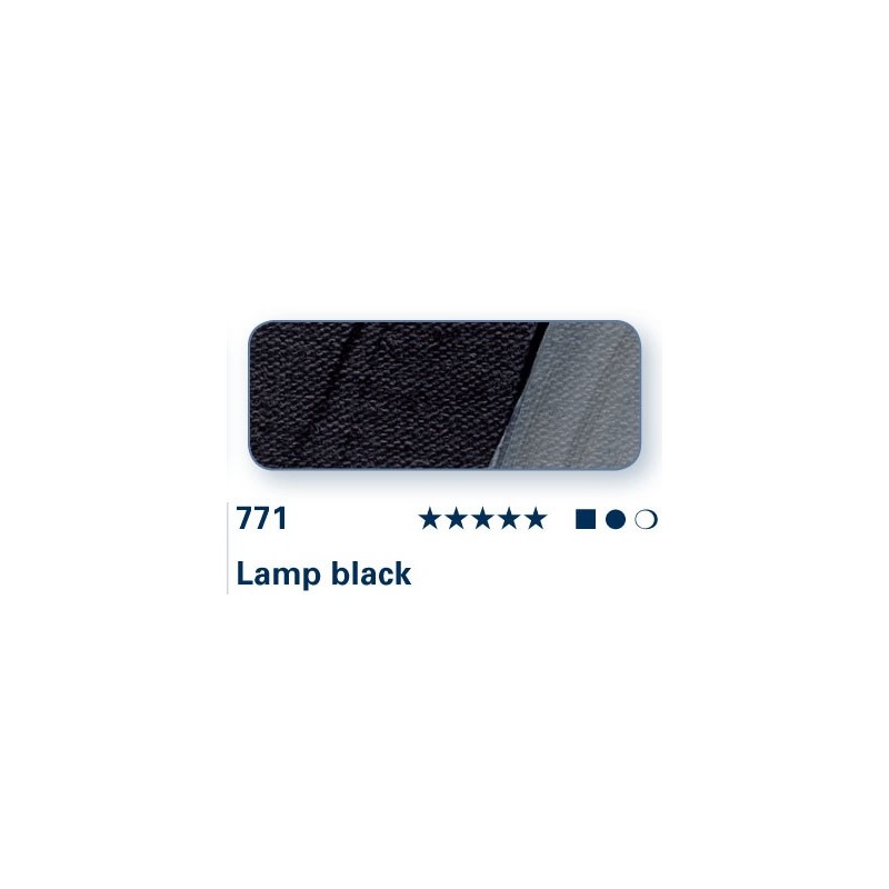 Lamp Black 771 - Acrilico Akademie Schmincke