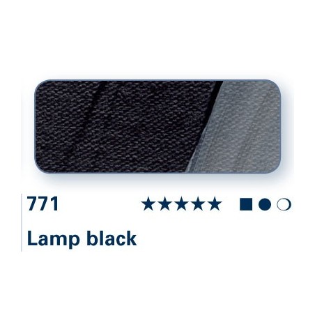 Lamp Black 771 - Acrilico Akademie Schmincke