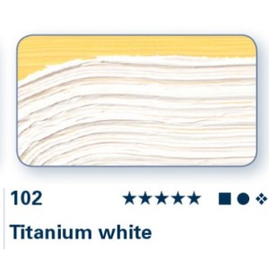 Bianco Titanio 102 - Olio Akademie Schmincke