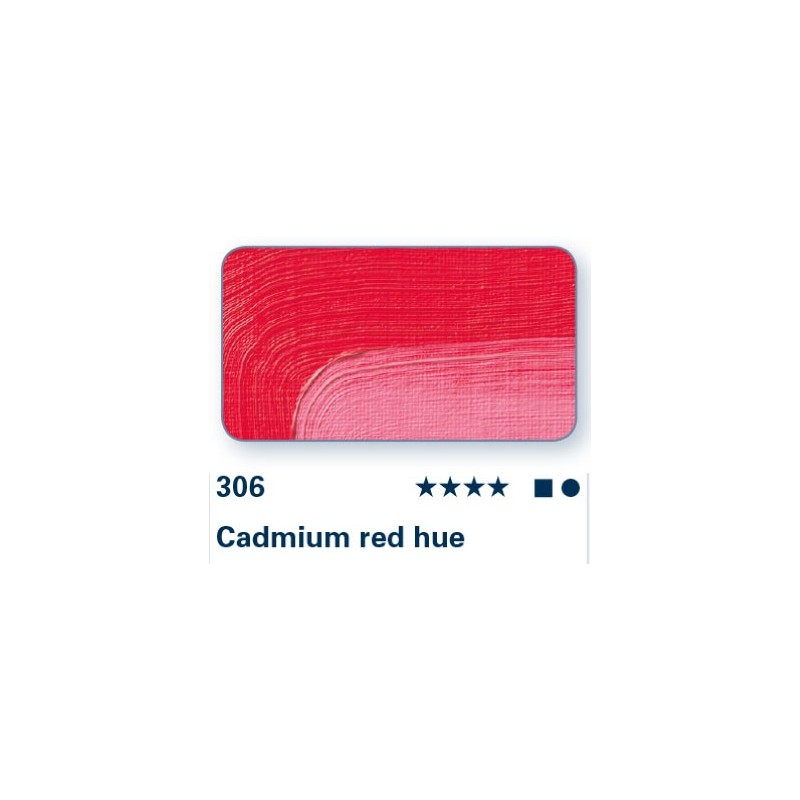 Rosso di cadmio 306 - Olio Akademie Schmincke