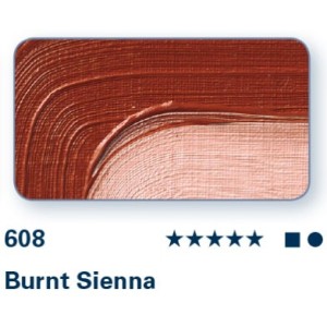 Terra di Siena Bruciata 608 - Olio Akademie Schmincke