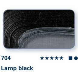 Lamp Black 704 - Olio Akademie Schmincke