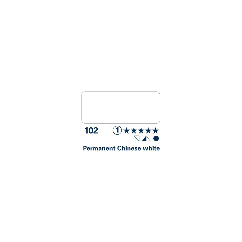 Bianco Permanente Cinese 102 - Acquarello Horadam Schmincke