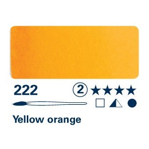 Giallo arancio 222 - Acquarello Horadam Schmincke