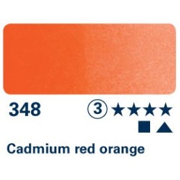 Cadmio rosso arancio 348 - Acquarello Horadam Schmincke