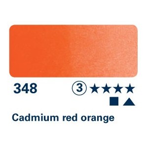 Cadmio rosso arancio 348 - Acquarello Horadam Schmincke