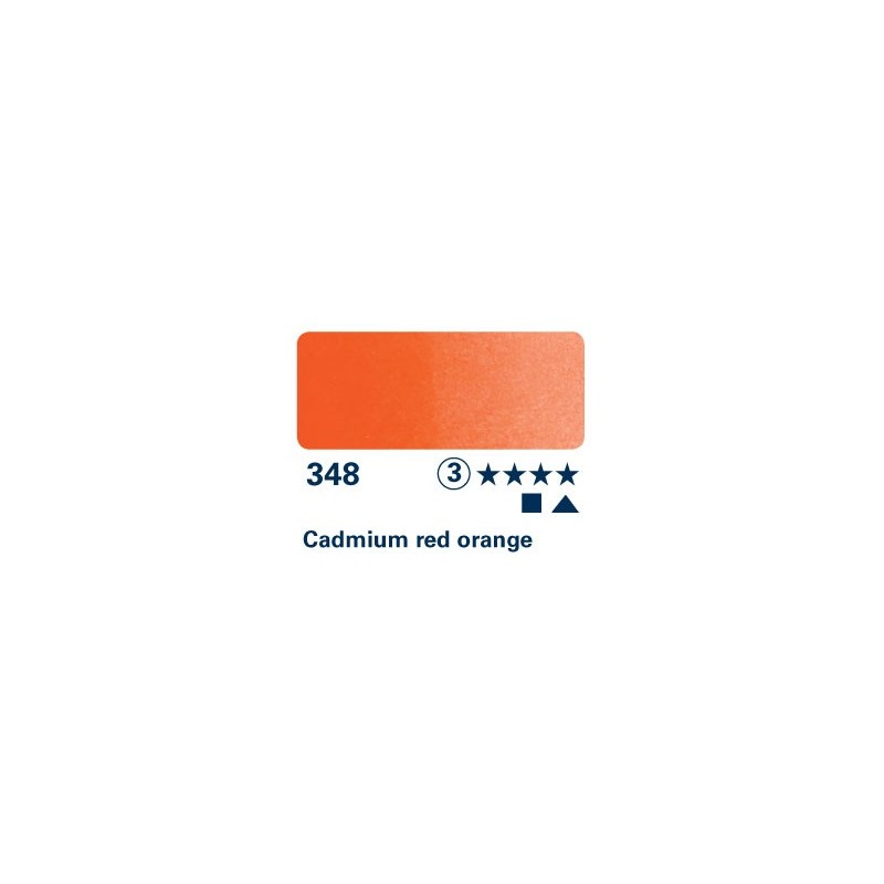 Cadmio rosso arancio 348 - Acquarello Horadam Schmincke