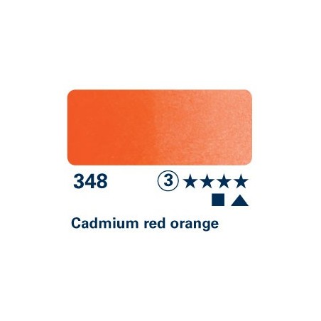 Cadmio rosso arancio 348 - Acquarello Horadam Schmincke
