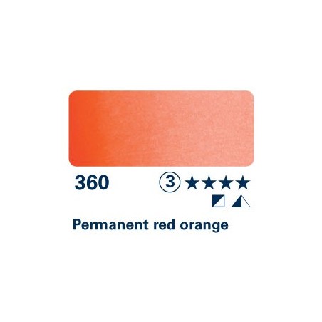 Rosso arancio permanente 360 - Acquarello Horadam Schmincke