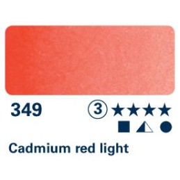Rosso di cadmio chiaro 349 - Acquarello Horadam Schmincke