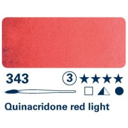 Rosso quinacridone chiaro 343 - Acquarello Horadam Schmincke