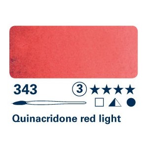 Rosso quinacridone chiaro 343 - Acquarello Horadam Schmincke