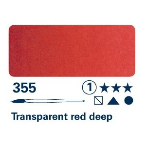 Rosso trasparente intenso 355 - Acquarello Horadam Schmincke