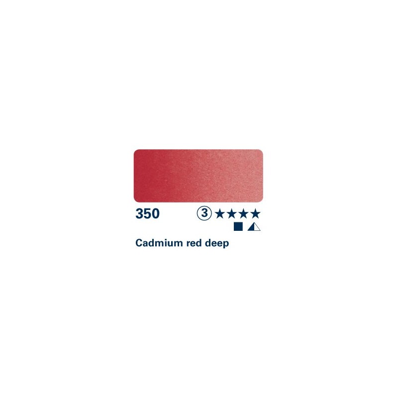 Rosso di cadmio intenso 350 - Acquarello Horadam Schmincke