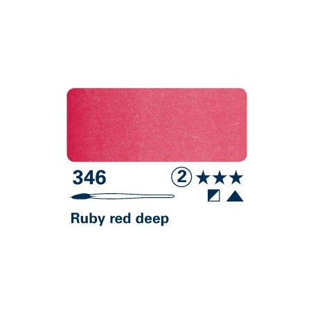 Rosso Rubino intenso 346 - Acquarello Horadam Schmincke