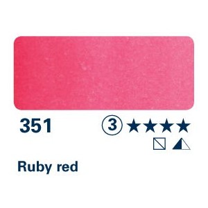 Rosso rubino 351 - Acquarello Horadam Schmincke