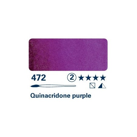 Quinacridone porpora 472 - Acquarello Horadam Schmincke