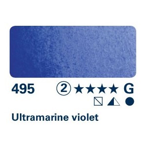 Violetto oltremare 495 - Acquarello Horadam Schmincke