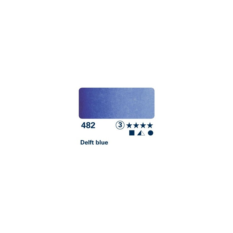 Blu di Delft 482 - Acquarello Horadam Schmincke
