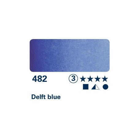 Blu di Delft 482 - Acquarello Horadam Schmincke