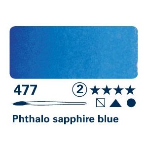 Ftalo blu zaffiro 477 - Acquarello Horadam Schmincke
