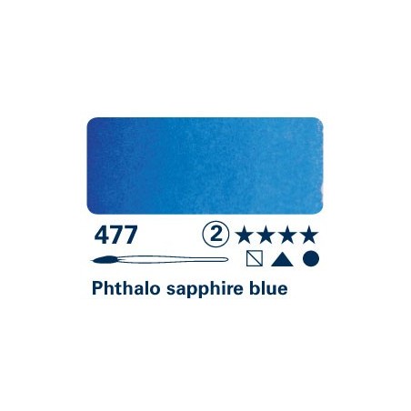 Ftalo blu zaffiro 477 - Acquarello Horadam Schmincke
