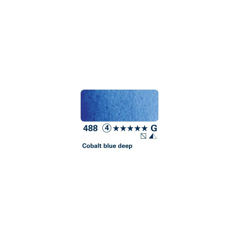 Blu cobalto intenso 488 - Acquarello Horadam Schmincke