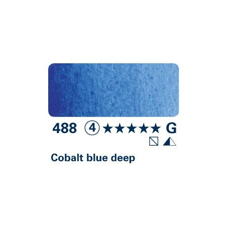 Blu cobalto intenso 488 - Acquarello Horadam Schmincke