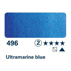 Oltremare blu 496 - Acquarello Horadam Schmincke