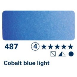 Blu cobalto chiaro 487 - Acquarello Horadam Schmincke