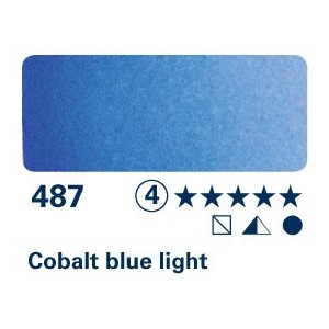 Blu cobalto chiaro 487 - Acquarello Horadam Schmincke