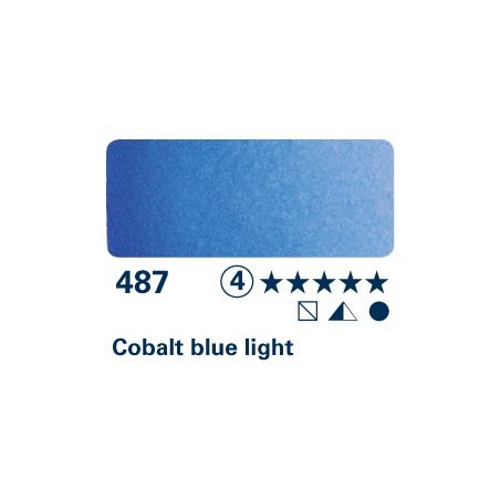 Blu cobalto chiaro 487 - Acquarello Horadam Schmincke