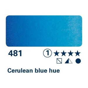 Blu ceruleo 481 - Acquarello Horadam Schmincke