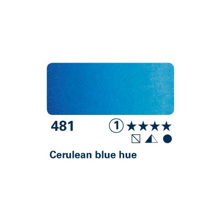 Blu ceruleo 481 - Acquarello Horadam Schmincke